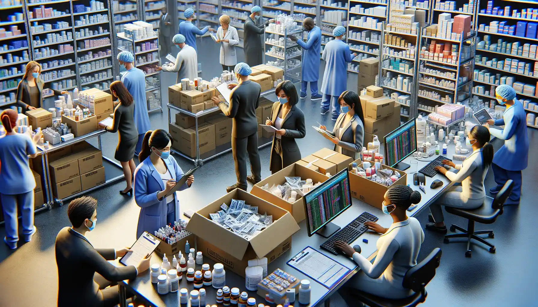 Challenges and Risks in the Medical Supply Chain