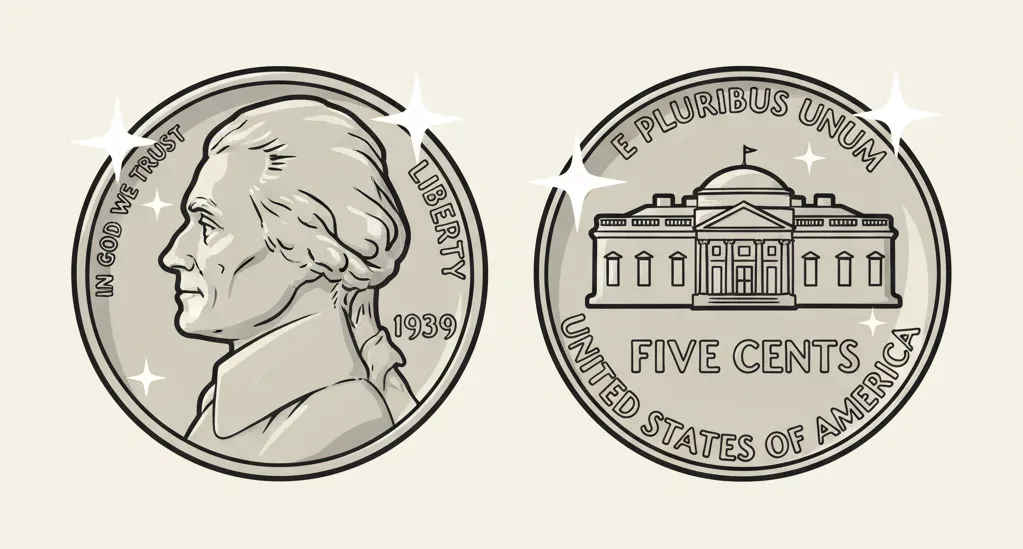 1939 Jefferson Nickel