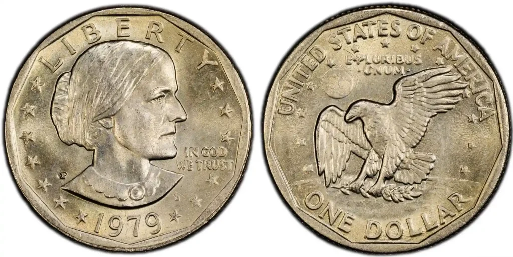 1979 Susan B Anthony Dollar