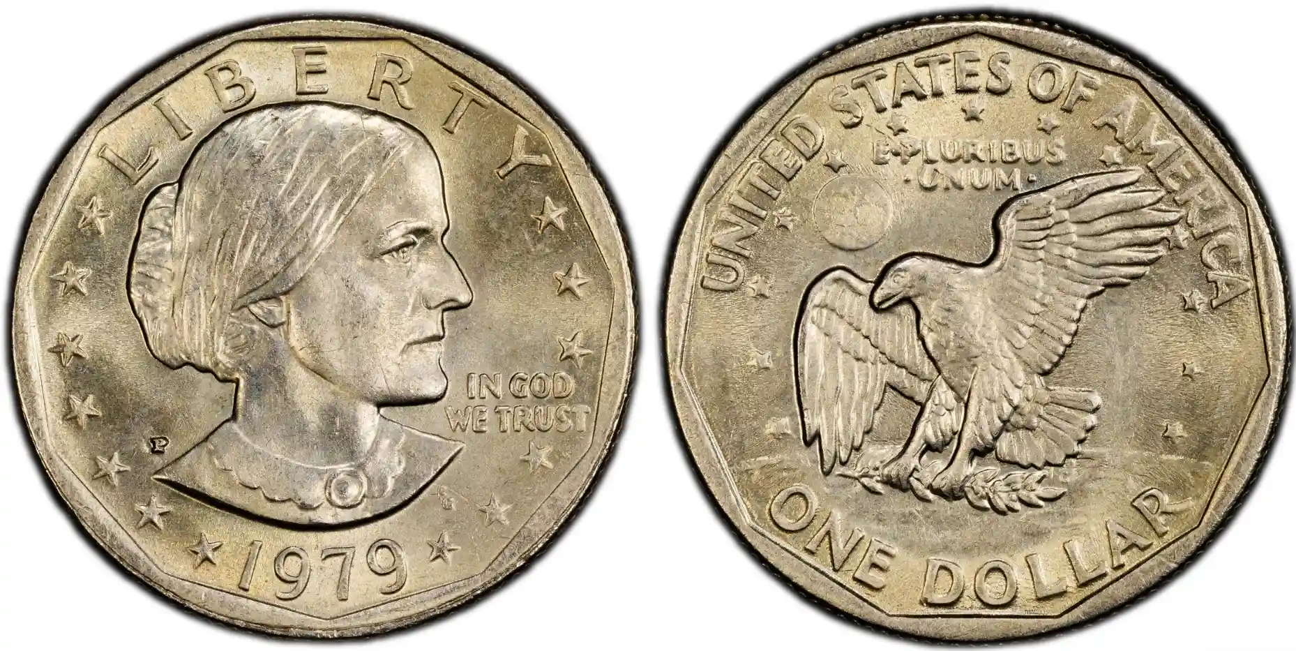 1979 Susan B Anthony Dollar
